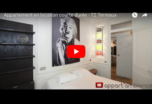 Appartement en location en courte durée – T2 de 50 m2 Terreaux