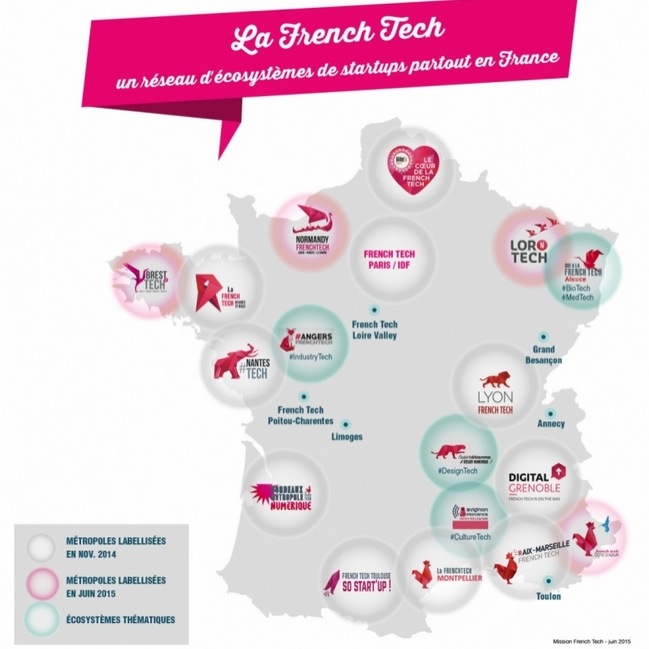 Après Grenoble et Lyon, Saint-Etienne labellisée French Tech, mais pas Annecy