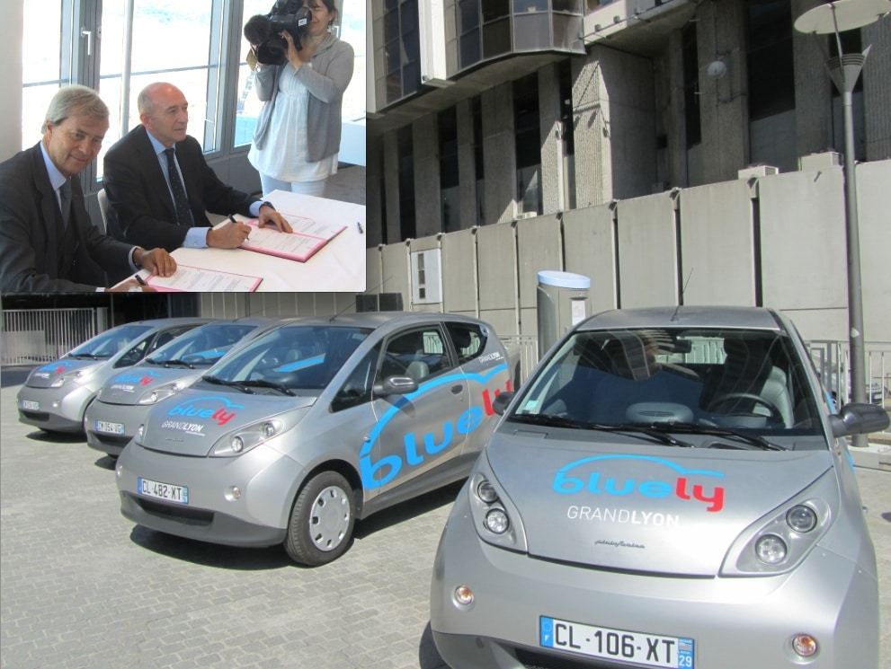 Après le Velov’, la voiture électrique avec Bluely : Vincent Bolloré investit Lyon