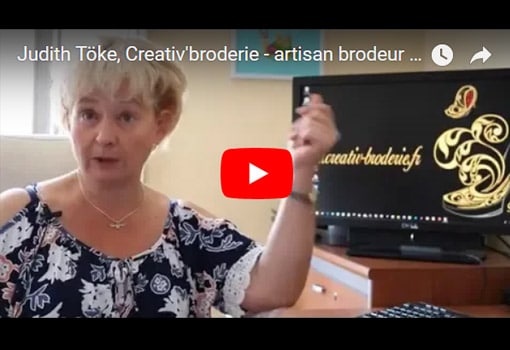 Artisan brodeur, un métier passion raconté par Judith Töke - LE [Lyon-Entreprises]