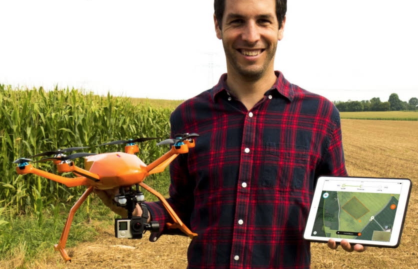 Assurances : le Grenoblois « Squadrone System » va utiliser ses drones pour les expertises agricoles