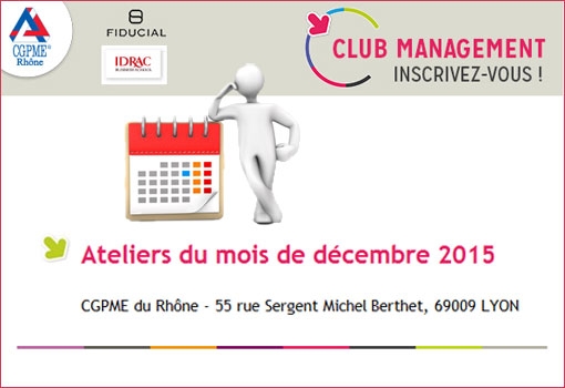 Ateliers du mois de décembre 2015 [GPME]