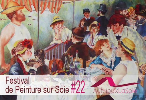 Au programme du Festival de Peinture sur Soie #22 de Montfaucon en Velay, du 24 au 27 mai 2017
