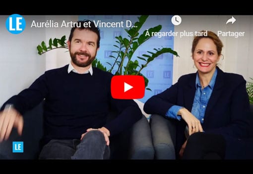 Aurélia Artru et Vincent Delaunay présentent la plateforme de streaming LIVE ON MARS