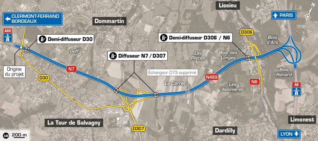 Autoroute transeuropéenne Bordeaux-Genève : le chaînon manquant A 89/A6 terminé en 2018