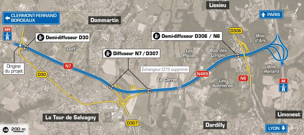 Autoroute transeuropéenne Bordeaux-Genève : le chaînon manquant A 89/A6 terminé en 2018