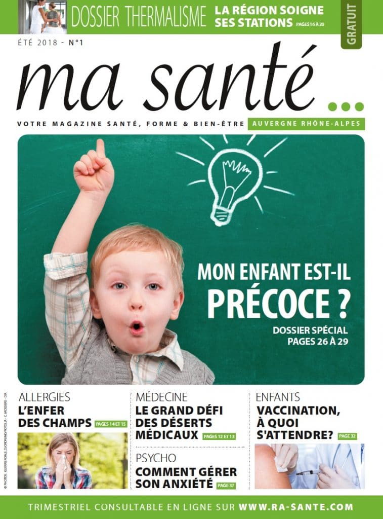 Auvergne-Rhône-Alpes : le premier magazine santé régional gratuit, tiré à 40 000 exemplaires