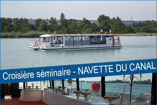 Avec la navette du canal, voguez vers un nouveau format de séminaire !