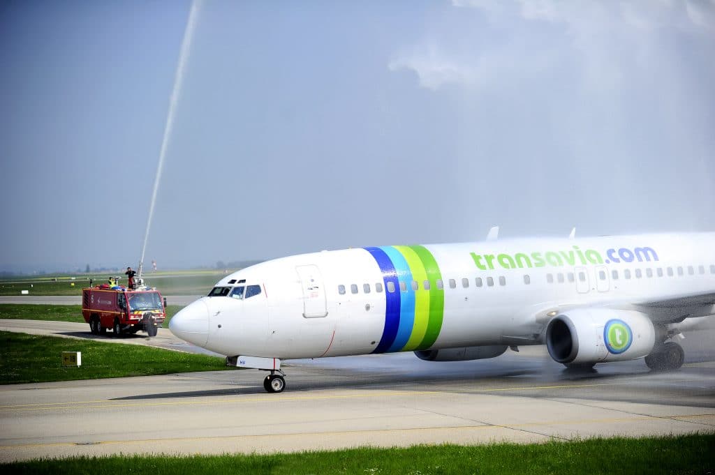Avec l’arrivée d’un Boeing 737 pour Transavia, le groupe Air France termine sa mue à Saint Exupéry