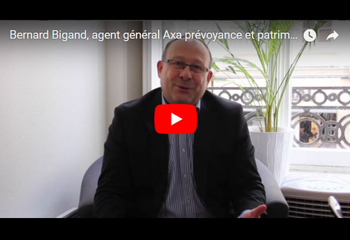 Bernard Bigand, agent général AXA PREVOYANCE & PATRIMOINE