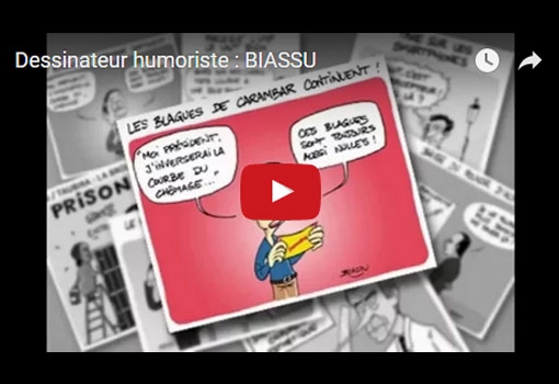 Biassu met l’humour au service de l’entreprise