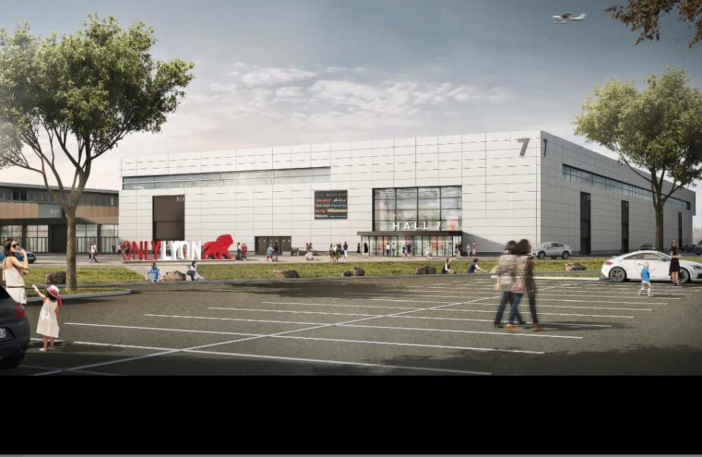 Bientôt 140 000 m2 avec un nouveau Hall : un Lyon-Eurexpo XXL, à la taille européenne