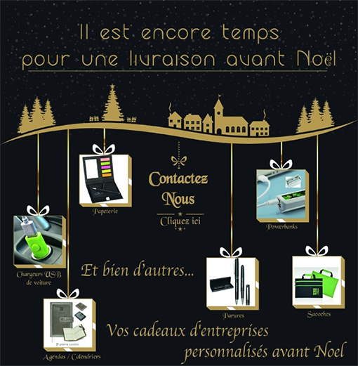 Cadeau d’affaires – cadeaux de Noêl !