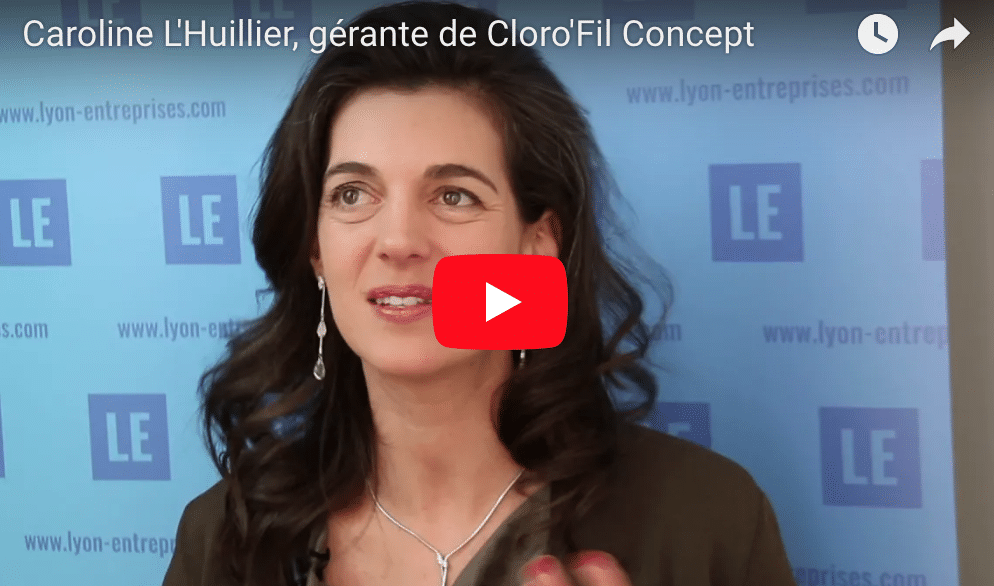 Caroline L’Huillier, gérante de Cloro’Fil Concept