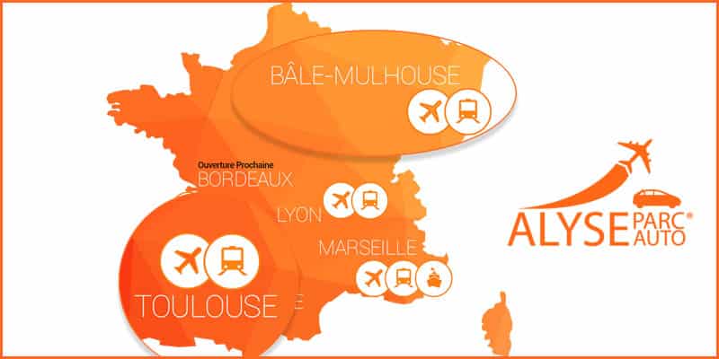 Alyse Parc Auto, le spécialiste du parking multi-services ouvre deux nouveaux sites : Toulouse et Bâle Mulhouse