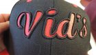 Broderie sur casquette VIDS 3D