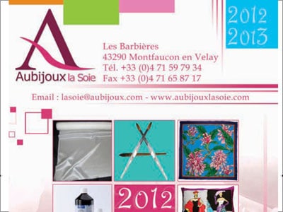 Catalogue interactif Aubijoux La Soie 2012 – 2013