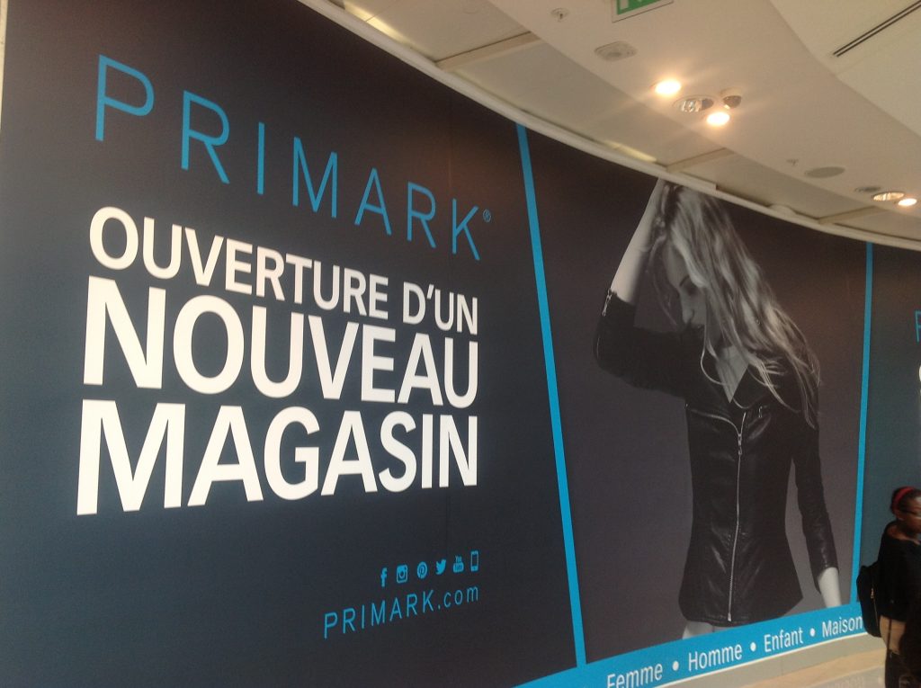 Ce sera l’événement commercial de la rentrée : Primark, ouvre ses portes à la Part-Dieu au cours de la 2ème quinzaine d’octobre