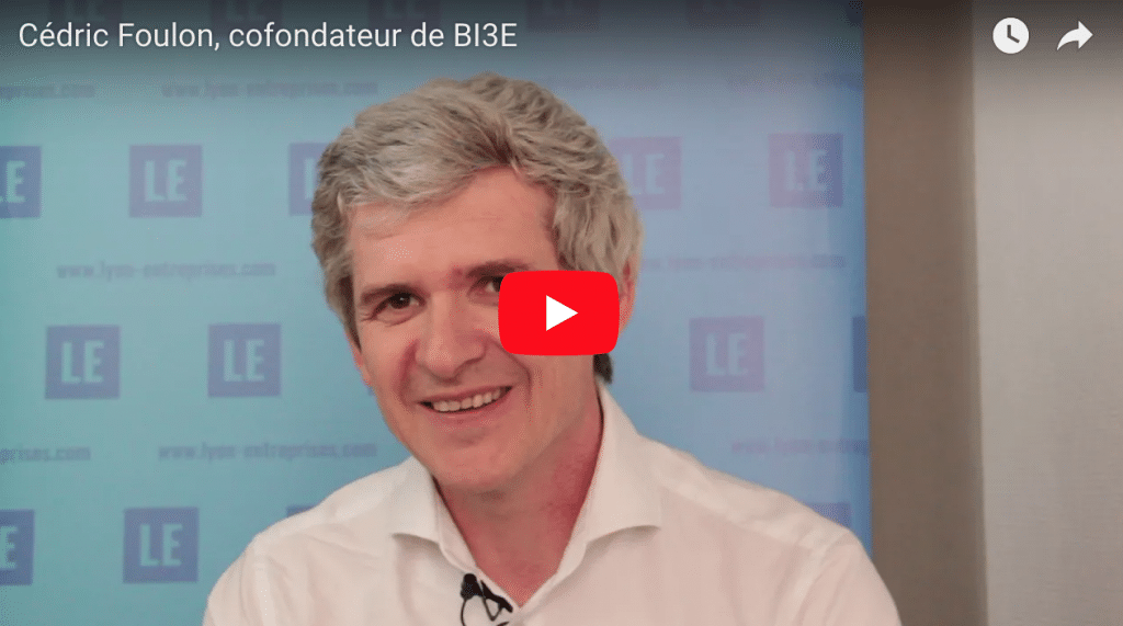 Cédric Foulon, cofondateur de BI3E