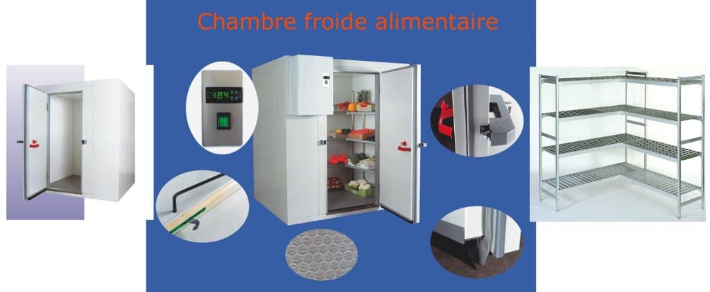 Chambres froides alimentaires