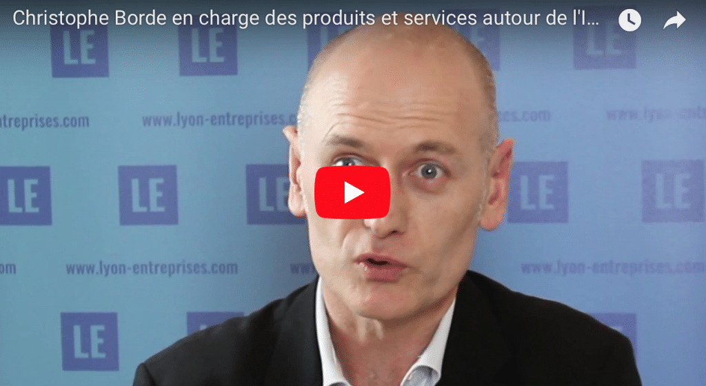 Christophe Borde en charge des produits & services autour de l’IOT chez IBM (partenaire SIDO)