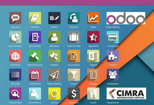 CIMRA et Odoo, au service de la gestion de votre entreprise