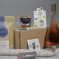 Composition du coffret apéro Rosé CiboVino