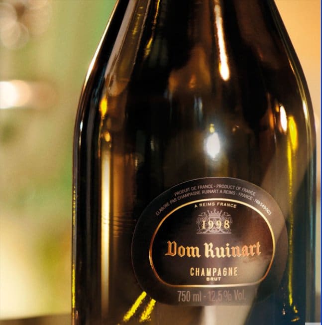 Coffret Champagne Dom Ruinart 1998