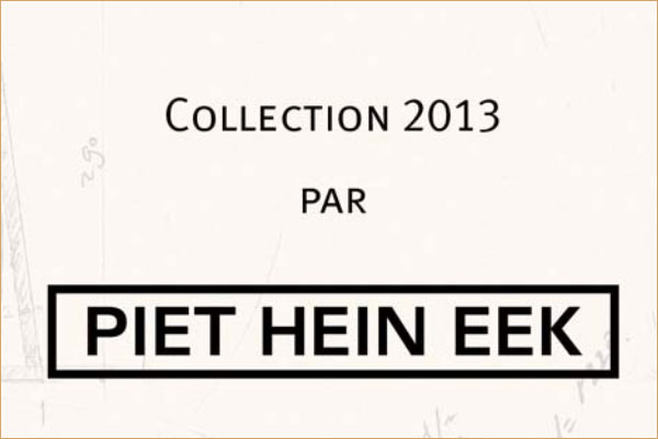 Collection caisse bois PIET HEIN EEK Ruinart chez Soluvin