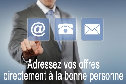 Contacter directement la bonne personne pour trouver rapidement de nouveaux clients !