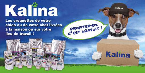 Croquettes pour chien Kalina-Isère à tester gratuitement