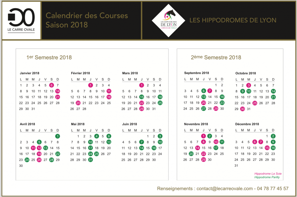 Début de saison au Champ de Course de Parilly, Entreprises, Save The Date !