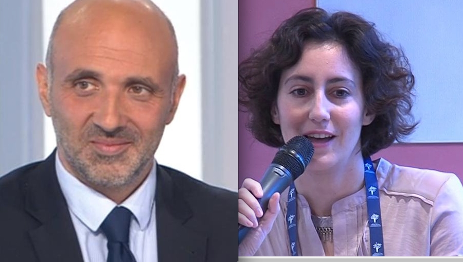 Deux journalistes, Goeffrey Mercier et Julie Druguet, respectivement en charge de la presse à la Région et de la com’ de la Chambre Régionale de Commerce