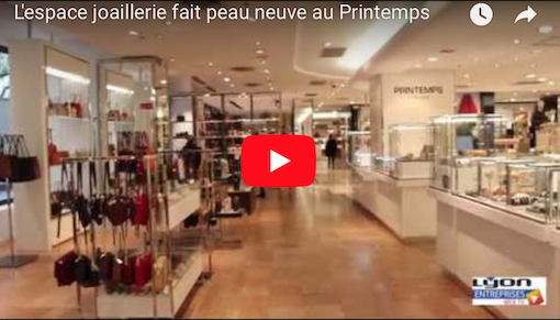 Deuxième magasin de province, le Printemps Lyon inaugure son nouvel espace joaillerie et horlogerie