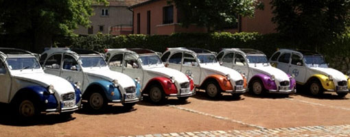 Votre séminaire dans la voiture mythique, la 2CV