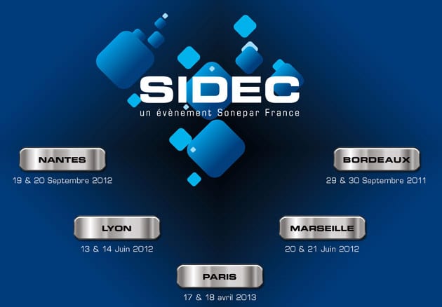 Diffuselec au salon SIDEC de Lyon les 13 et 14 juin 2012