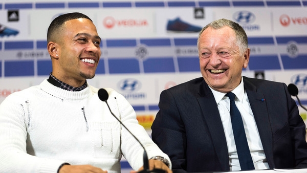 Economie du sport : l’Olympique Lyonnais débourse 16 millions d’euros pour Menphis Depay