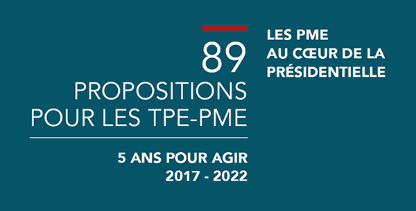 Election Présidentielle : La CPME publie ses 89 propositions pour les TPE-PME