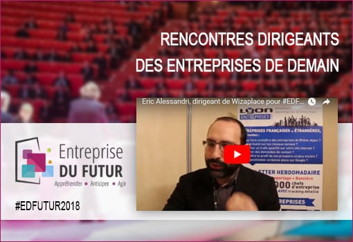 Eric Alessandri, dirigeant de Wizaplace à l’#EDFutur2018