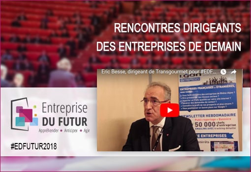 Eric Besse, dirigeant de Transgourmet pour #EDFutur2018