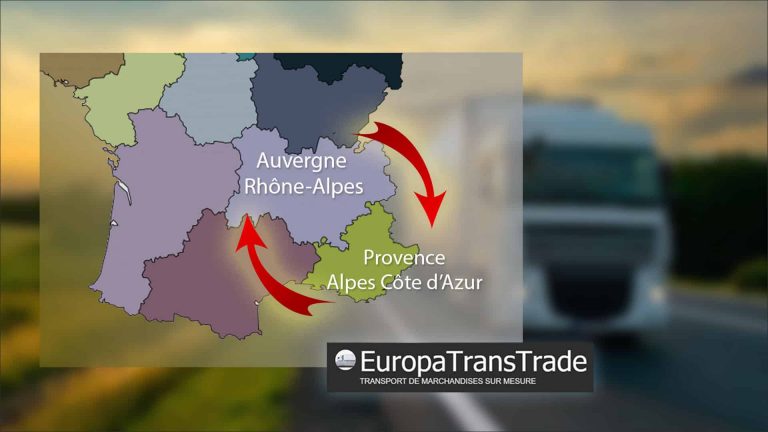 Vos transports régionaux sur le Quart Sud-Est avec Europa Trans Trade