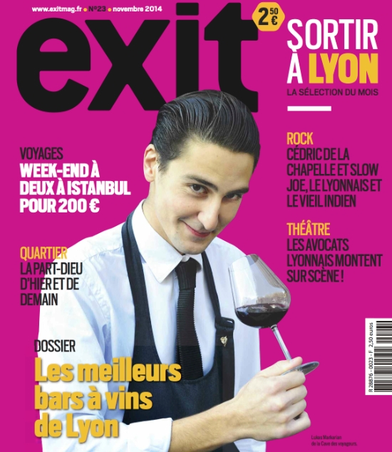 Exit, le magazine culturel lyonnais qui veut harmonieusement marier le papier avec le Web