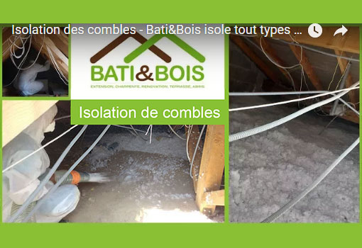 Faire isoler ses combles par soufflage – chantier d’isolation en images