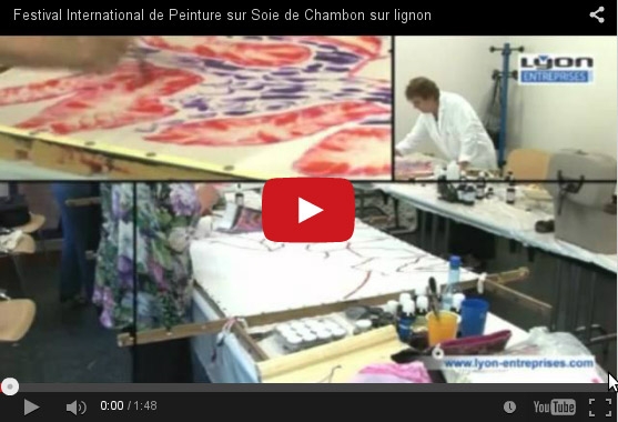 Festival International de Peinture sur Soie de Chambon sur lignon