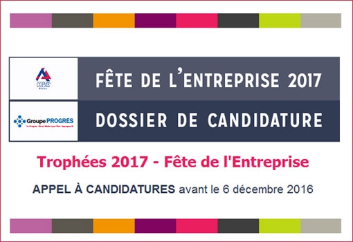 Fête de l’Entreprise 2017 : Dossier de candidatures