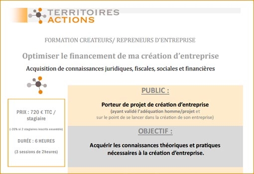 Formation : optimiser le financement de mon entreprise