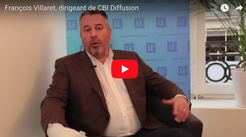 François Villaret, dirigeant de CBI Diffusion