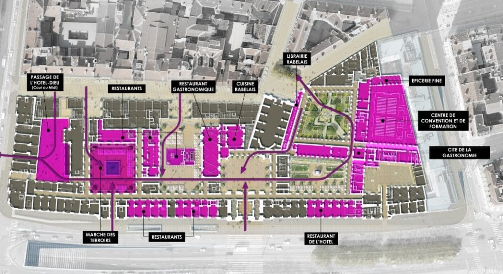 Future Cité de la Gastronomie à l’Hôtel-Dieu à Lyon : ses différents ingrédients dévoilés