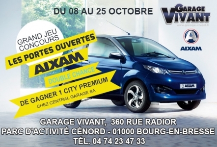 Gagnez une voiture sans permis pendant les Journées Portes Ouvertes AIXAM