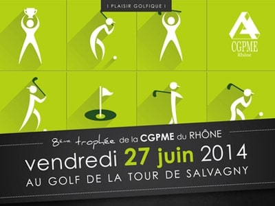 Golf : 8ème Trophée CGPME Rhône à La Tour de Salvagny